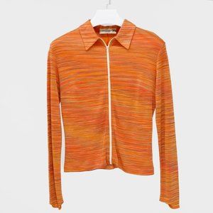 Vintage Missoni Sport Knit Zip Jacket